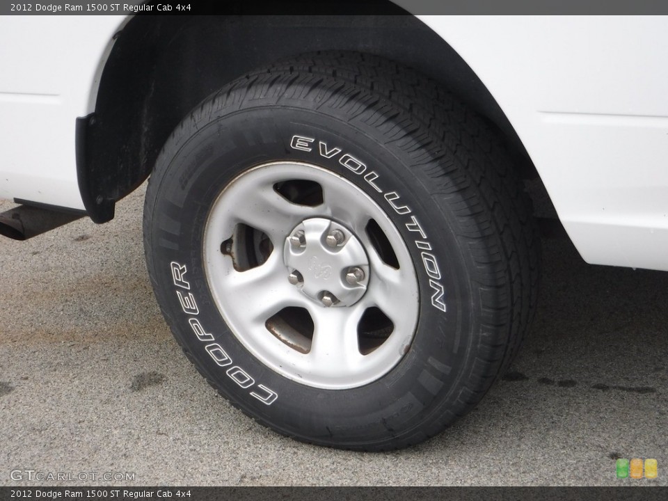2012 Dodge Ram 1500 ST Regular Cab 4x4 Wheel and Tire Photo #142122942