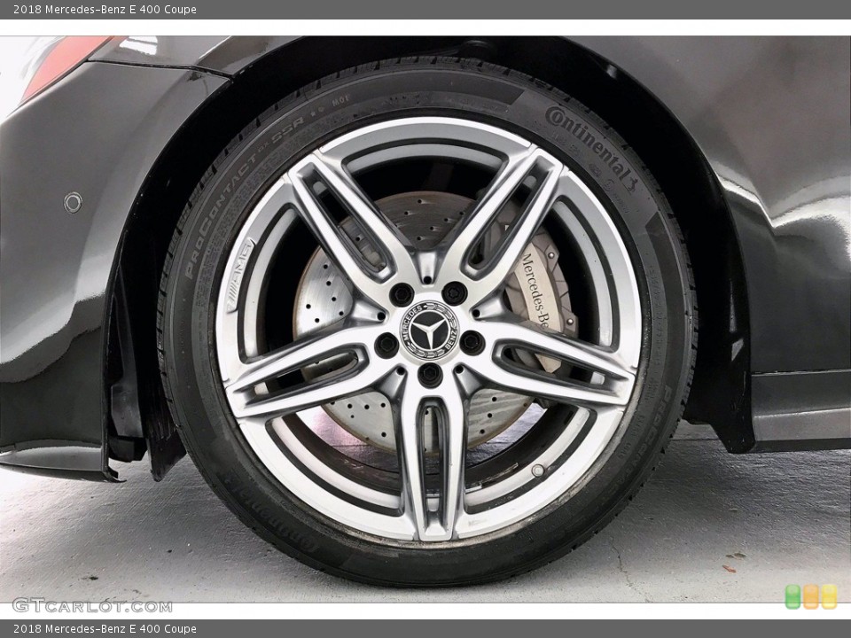 2018 Mercedes-Benz E 400 Coupe Wheel and Tire Photo #142134837