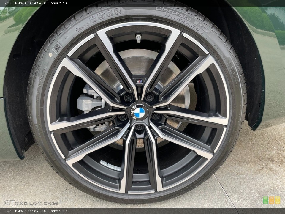 2021 BMW 4 Series 430i Convertible Wheel and Tire Photo #142136569