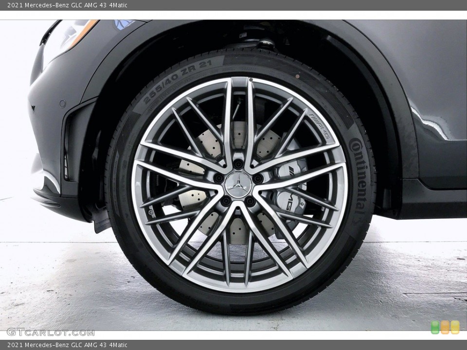 2021 Mercedes-Benz GLC AMG 43 4Matic Wheel and Tire Photo #142138786