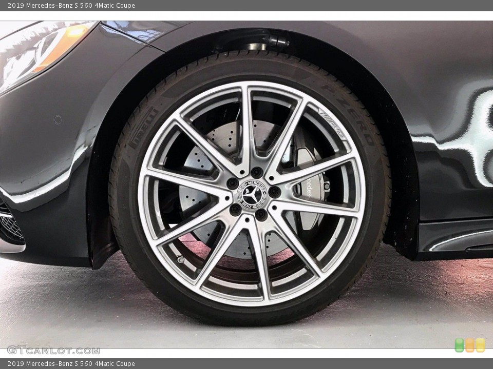 2019 Mercedes-Benz S 560 4Matic Coupe Wheel and Tire Photo #142139699
