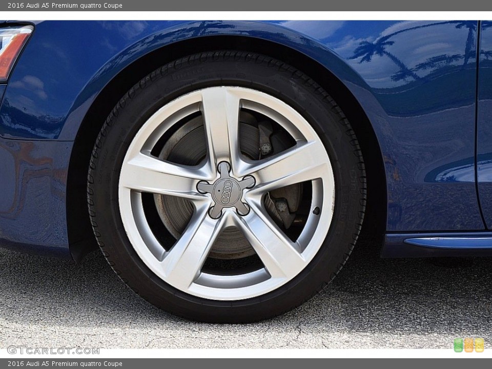 2016 Audi A5 Premium quattro Coupe Wheel and Tire Photo #142148051