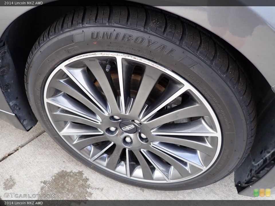 2014 Lincoln MKZ AWD Wheel and Tire Photo #142148717