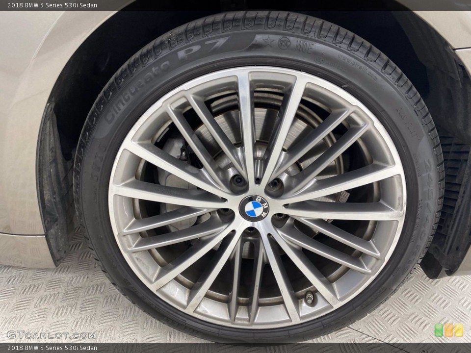 2018 BMW 5 Series 530i Sedan Wheel and Tire Photo #142154227