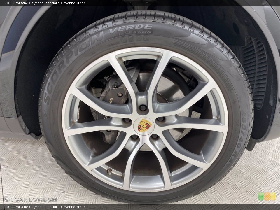 2019 Porsche Cayenne  Wheel and Tire Photo #142158635