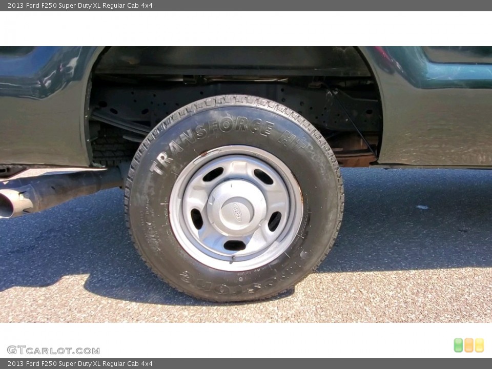 2013 Ford F250 Super Duty XL Regular Cab 4x4 Wheel and Tire Photo #142162499