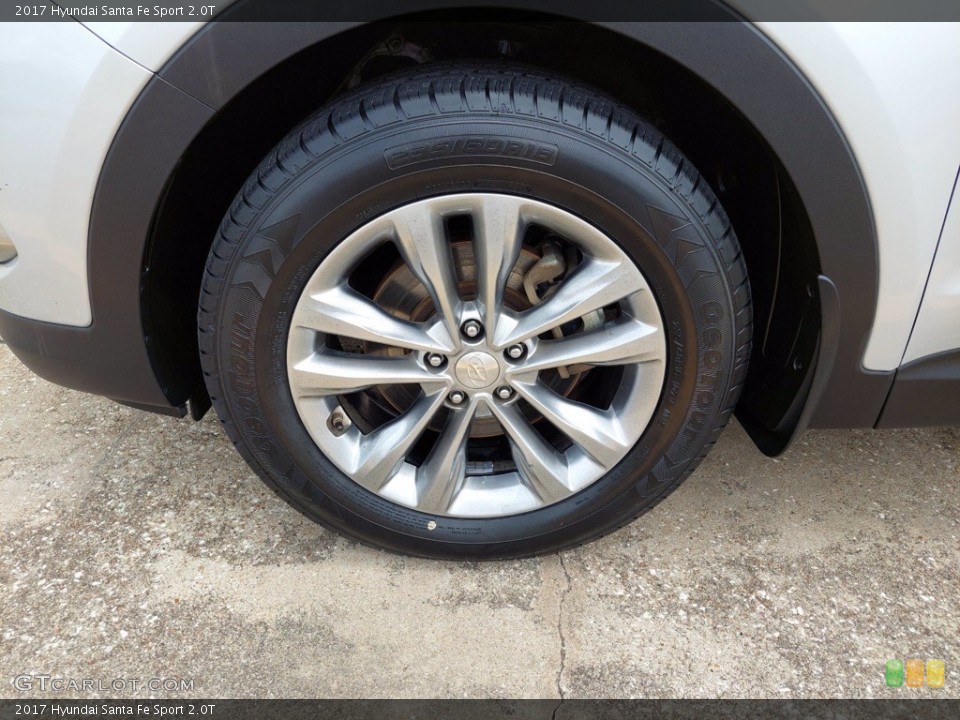 2017 Hyundai Santa Fe Sport Wheels and Tires