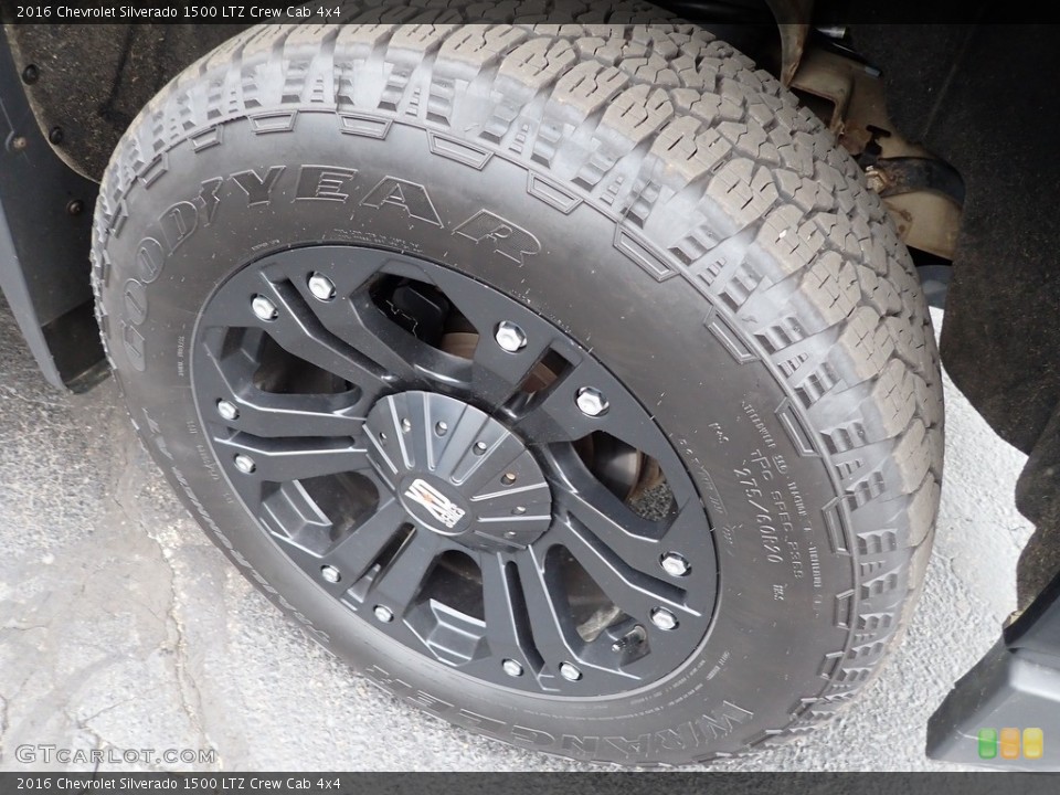2016 Chevrolet Silverado 1500 Custom Wheel and Tire Photo #142174350