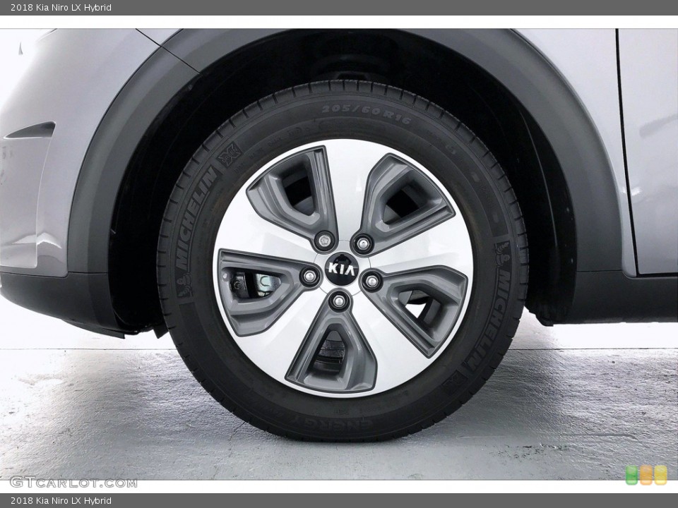 2018 Kia Niro LX Hybrid Wheel and Tire Photo #142178181