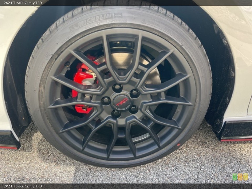 2021 Toyota Camry TRD Wheel and Tire Photo #142179039