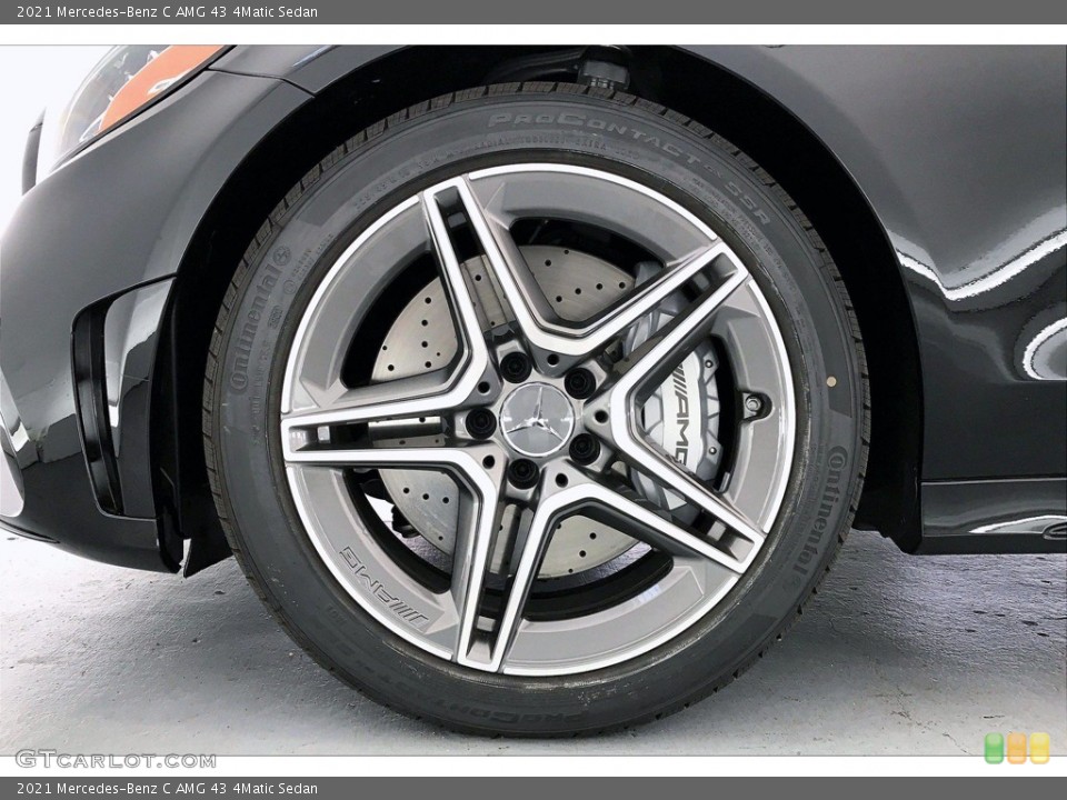 2021 Mercedes-Benz C AMG 43 4Matic Sedan Wheel and Tire Photo #142187468