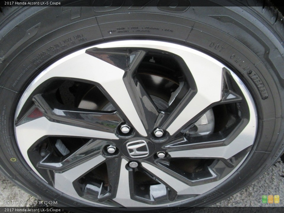 2017 Honda Accord LX-S Coupe Wheel and Tire Photo #142195794