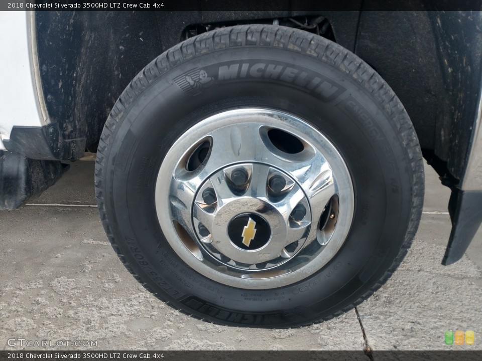 2018 Chevrolet Silverado 3500HD LTZ Crew Cab 4x4 Wheel and Tire Photo #142198051