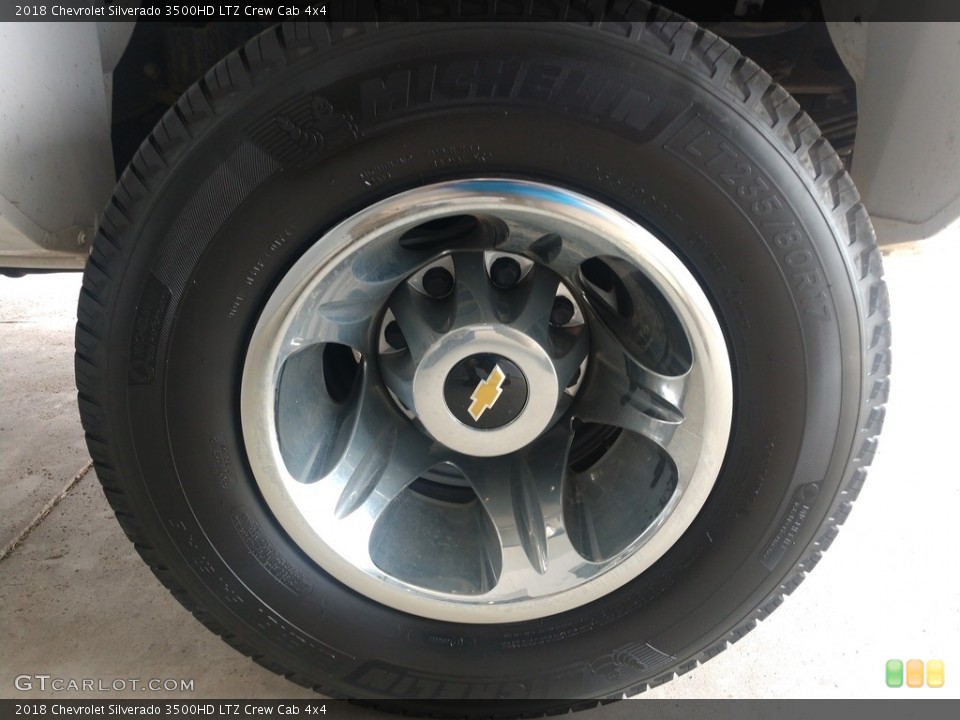 2018 Chevrolet Silverado 3500HD LTZ Crew Cab 4x4 Wheel and Tire Photo #142198102