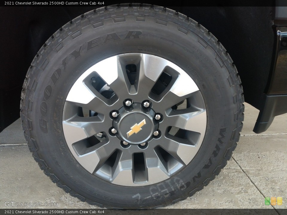 2021 Chevrolet Silverado 2500HD Custom Crew Cab 4x4 Wheel and Tire Photo #142198801