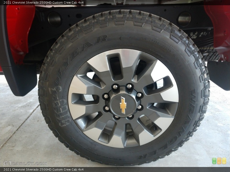 2021 Chevrolet Silverado 2500HD Custom Crew Cab 4x4 Wheel and Tire Photo #142198846