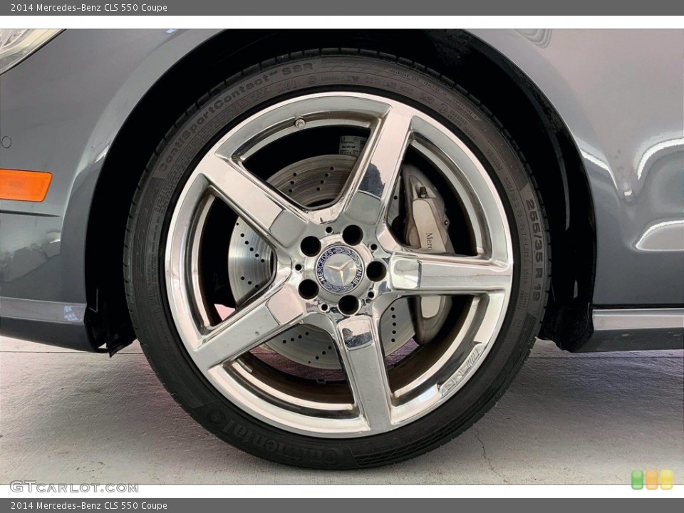 2014 Mercedes-Benz CLS 550 Coupe Wheel and Tire Photo #142205473