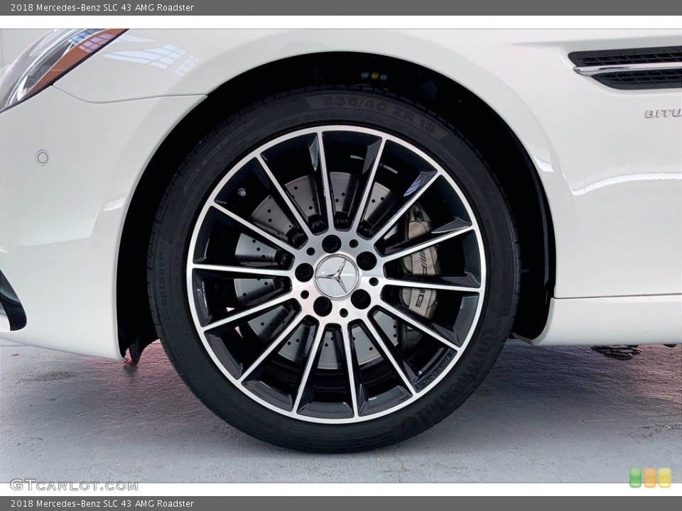 2018 Mercedes-Benz SLC 43 AMG Roadster Wheel and Tire Photo #142211290