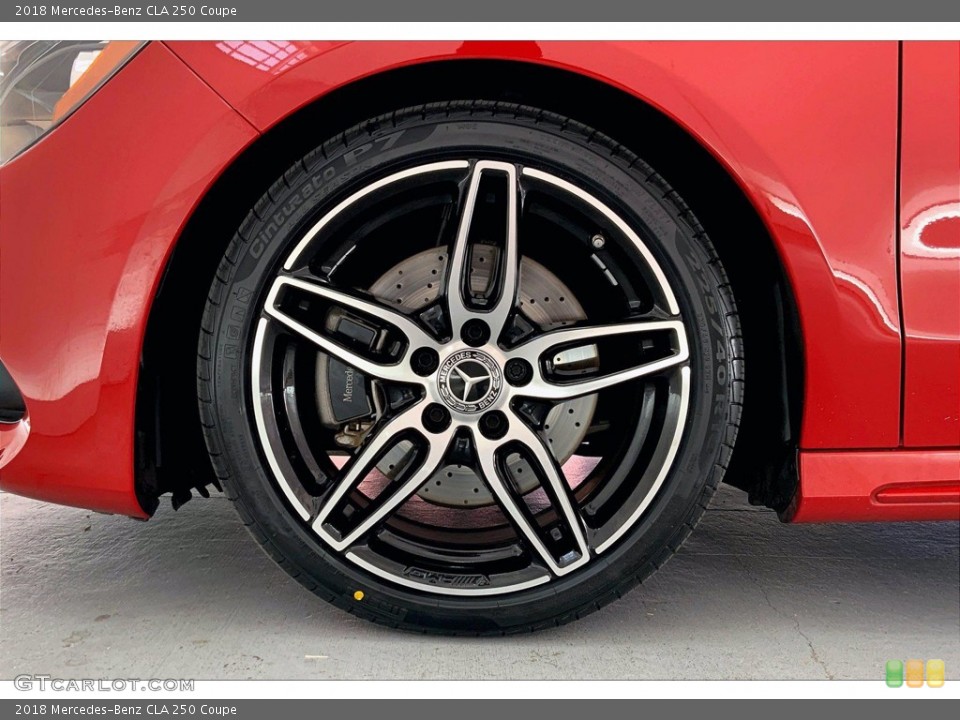 2018 Mercedes-Benz CLA 250 Coupe Wheel and Tire Photo #142217692