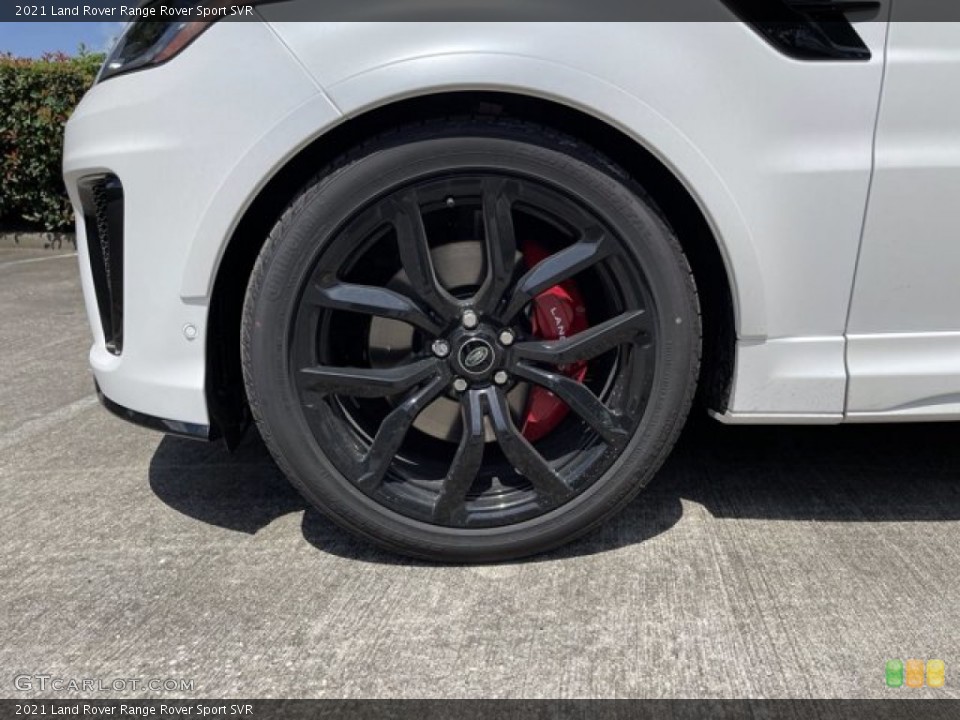 2021 Land Rover Range Rover Sport SVR Wheel and Tire Photo #142218064