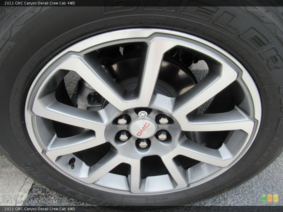 2021 GMC Canyon Denali Crew Cab 4WD Wheel and Tire Photo #142220652