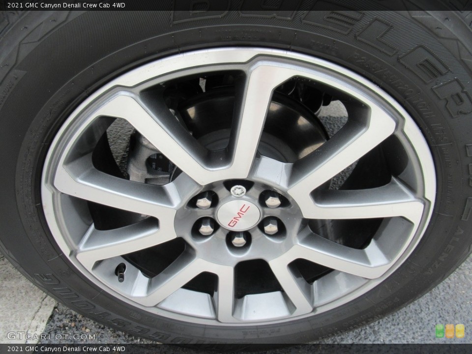 2021 GMC Canyon Denali Crew Cab 4WD Wheel and Tire Photo #142220652