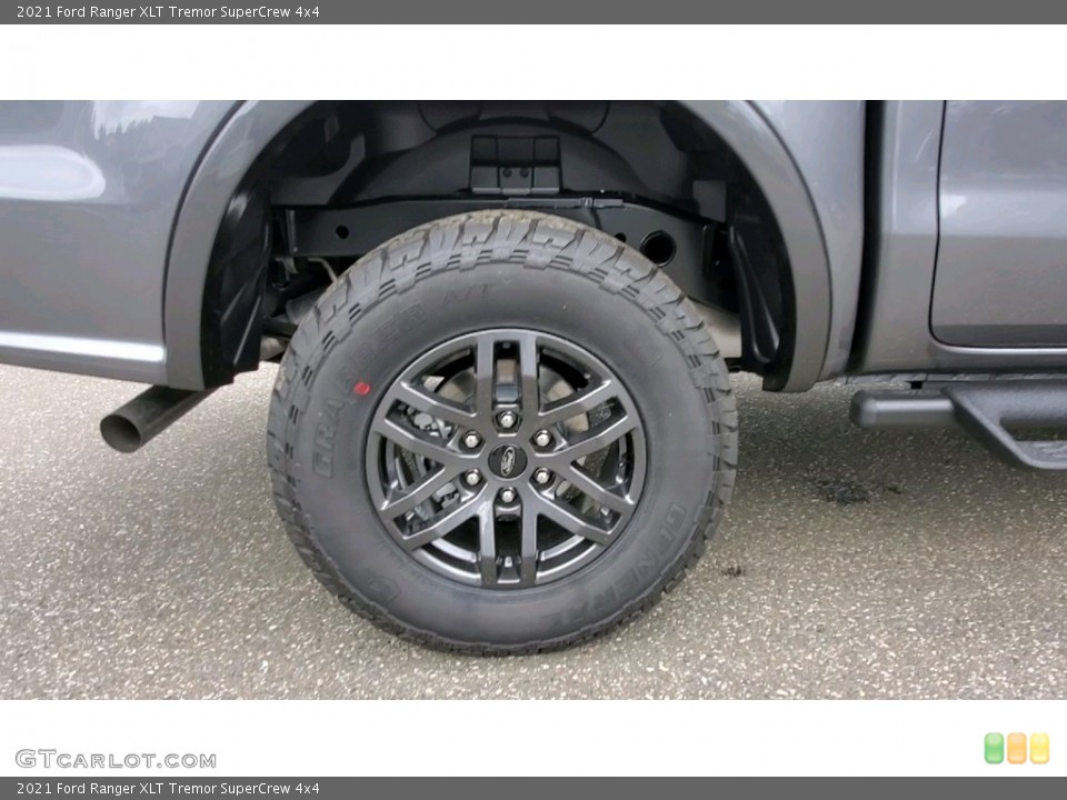 2021 Ford Ranger XLT Tremor SuperCrew 4x4 Wheel and Tire Photo #142223762