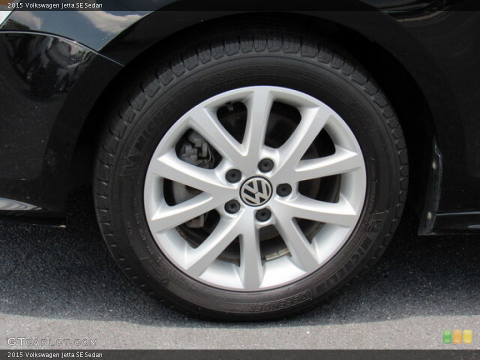 2015 Volkswagen Jetta SE Sedan Wheel and Tire Photo #142224034