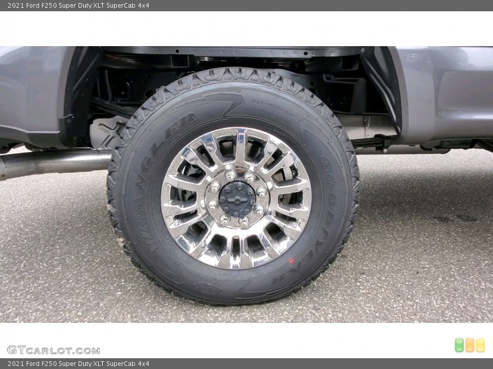 2021 Ford F250 Super Duty XLT SuperCab 4x4 Wheel and Tire Photo #142224341