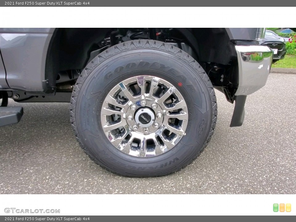 2021 Ford F250 Super Duty XLT SuperCab 4x4 Wheel and Tire Photo #142224395