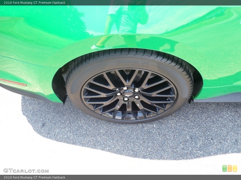 2019 Ford Mustang GT Premium Fastback Wheel and Tire Photo #142231381