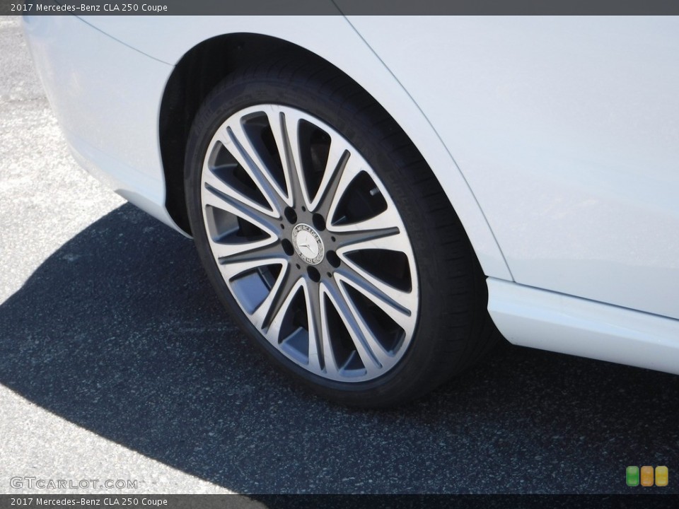 2017 Mercedes-Benz CLA 250 Coupe Wheel and Tire Photo #142240813