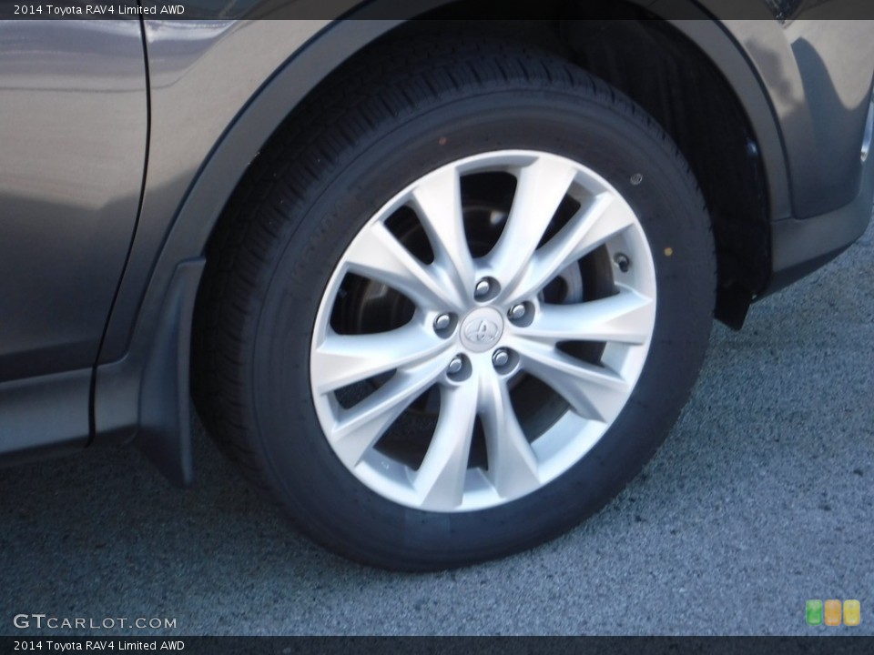2014 Toyota RAV4 Limited AWD Wheel and Tire Photo #142247863