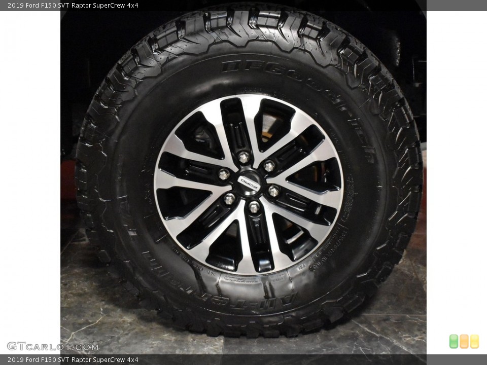 2019 Ford F150 SVT Raptor SuperCrew 4x4 Wheel and Tire Photo #142250125