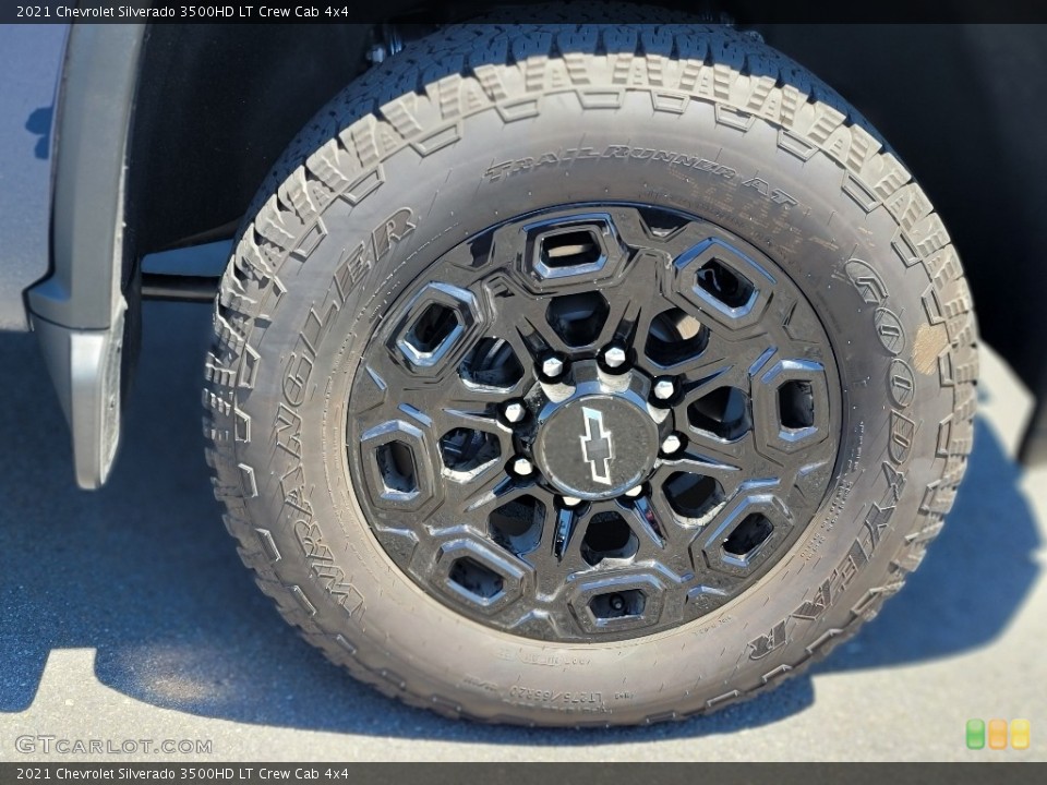 2021 Chevrolet Silverado 3500HD LT Crew Cab 4x4 Wheel and Tire Photo #142253470