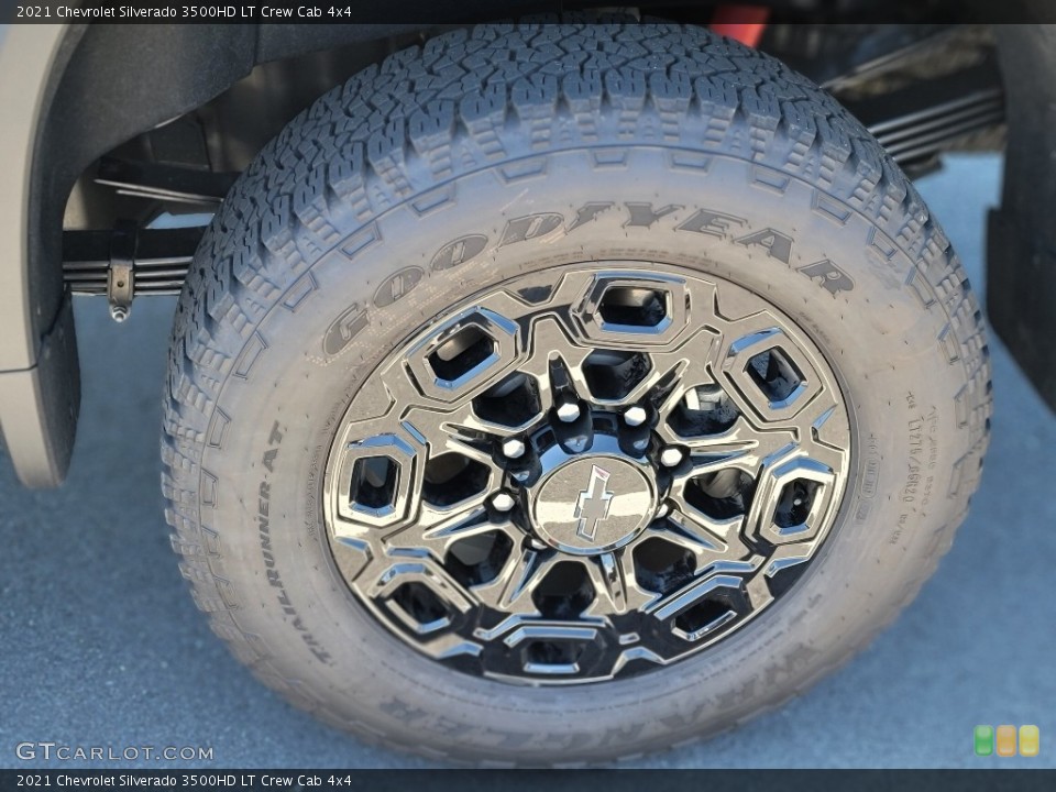 2021 Chevrolet Silverado 3500HD LT Crew Cab 4x4 Wheel and Tire Photo #142253795