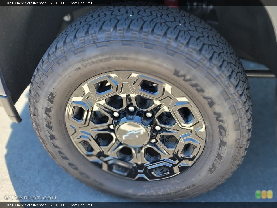 2021 Chevrolet Silverado 3500HD LT Crew Cab 4x4 Wheel and Tire Photo #142253843