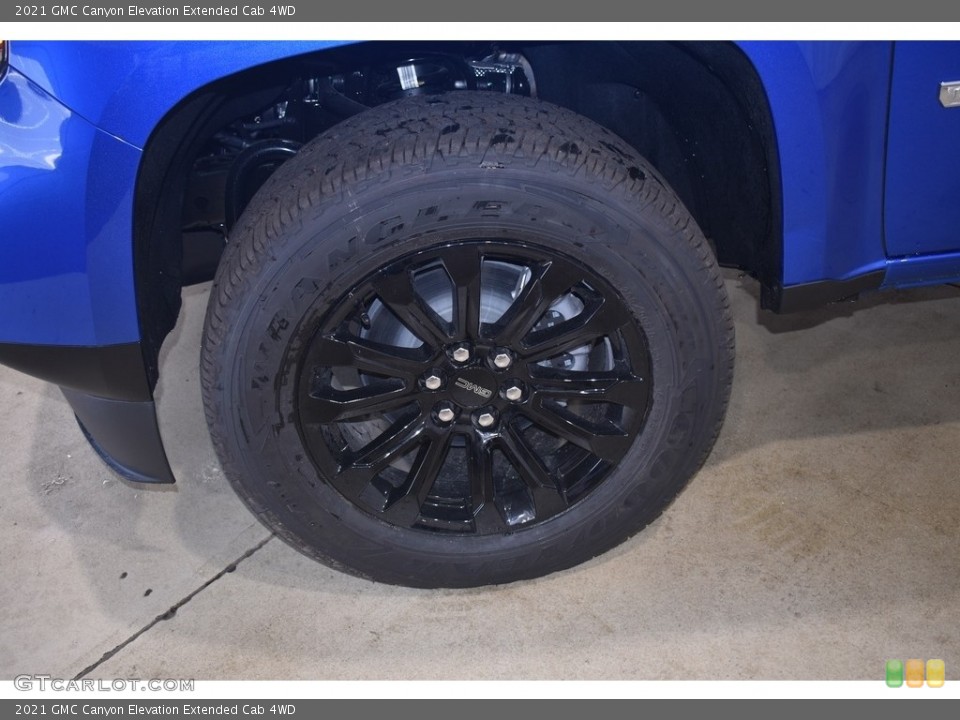 2021 GMC Canyon Elevation Extended Cab 4WD Wheel and Tire Photo #142259969