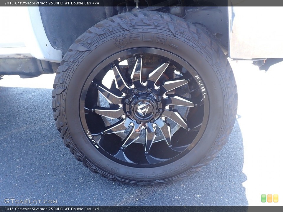 2015 Chevrolet Silverado 2500HD Custom Wheel and Tire Photo #142265248