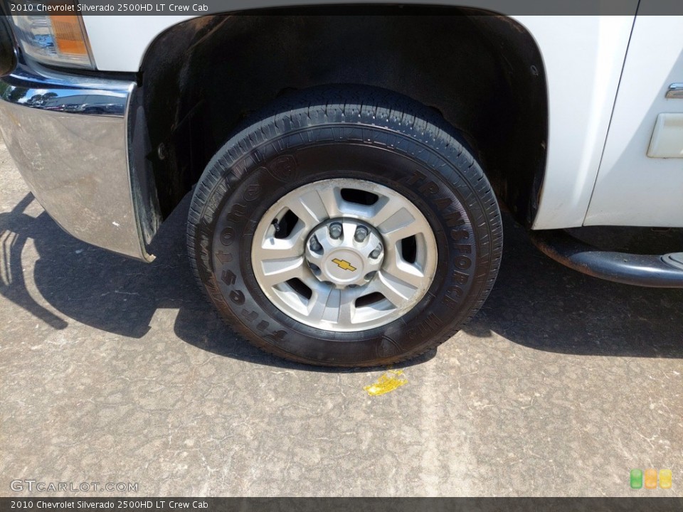 2010 Chevrolet Silverado 2500HD LT Crew Cab Wheel and Tire Photo #142270628