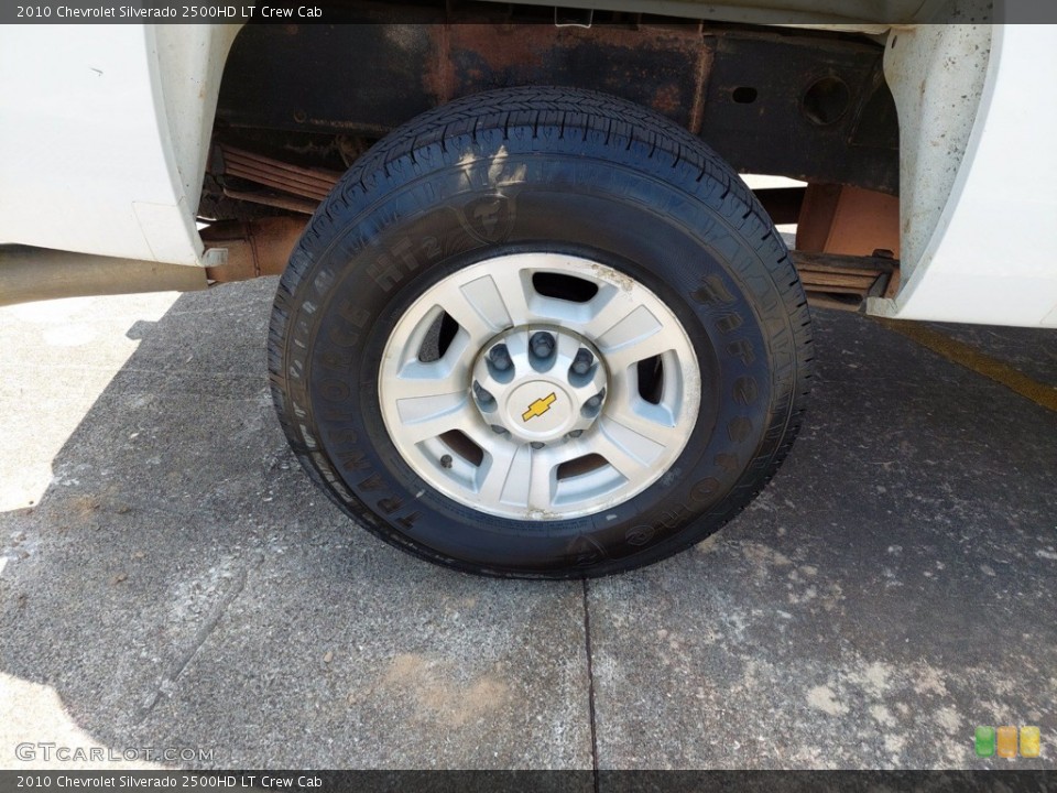 2010 Chevrolet Silverado 2500HD LT Crew Cab Wheel and Tire Photo #142271200