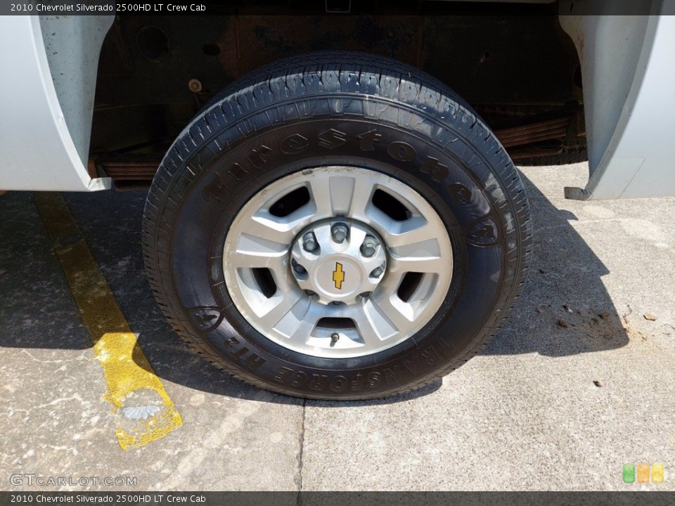 2010 Chevrolet Silverado 2500HD LT Crew Cab Wheel and Tire Photo #142271227