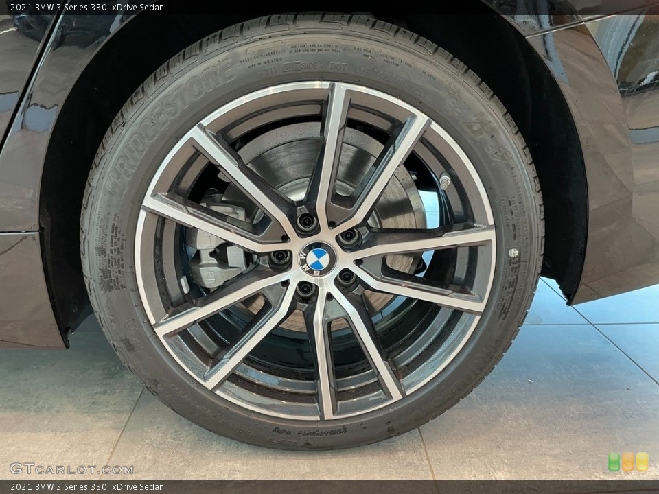 2021 BMW 3 Series 330i xDrive Sedan Wheel and Tire Photo #142273357