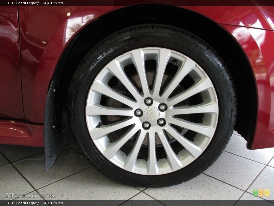 2011 Subaru Legacy 2.5GT Limited Wheel and Tire Photo #142278837