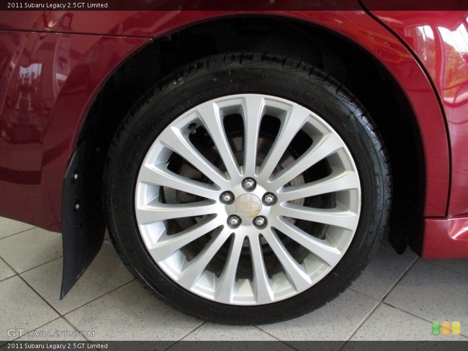 2011 Subaru Legacy 2.5GT Limited Wheel and Tire Photo #142278844