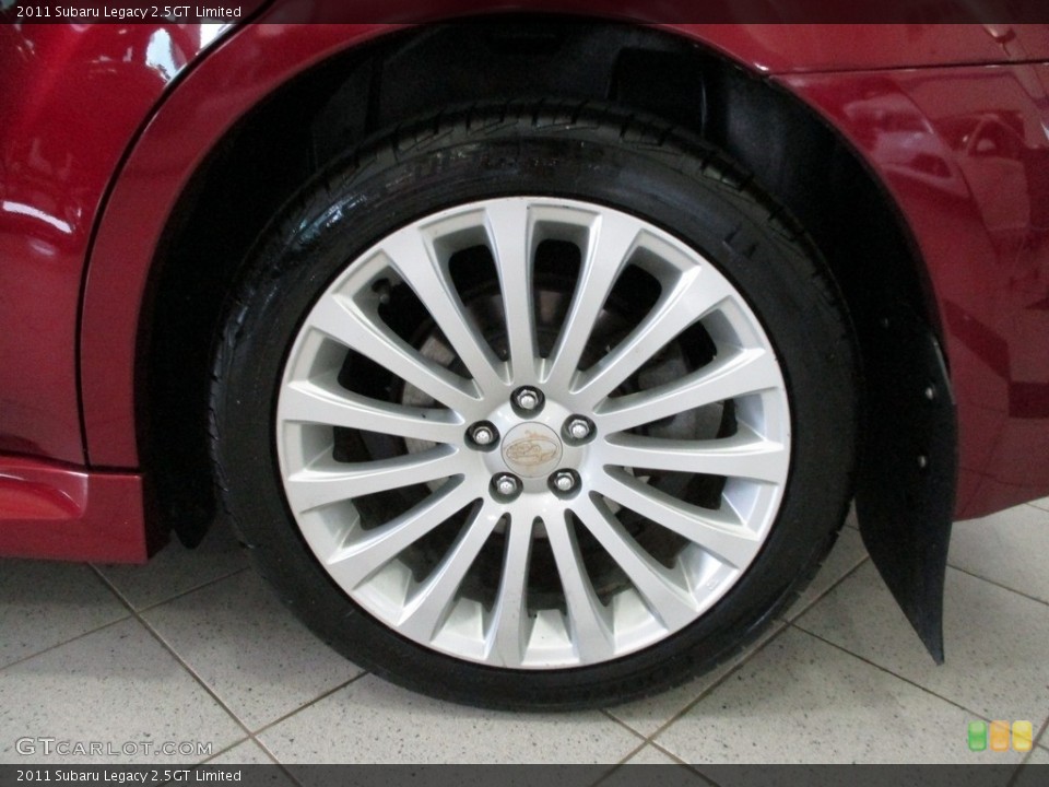 2011 Subaru Legacy 2.5GT Limited Wheel and Tire Photo #142278864