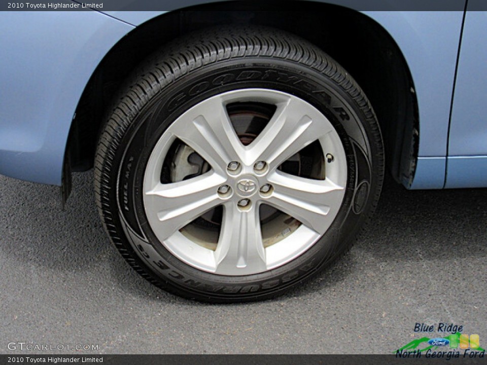 2010 Toyota Highlander Limited Wheel and Tire Photo #142280900