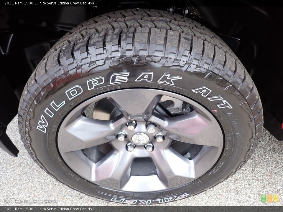 2021 Ram 1500 Built to Serve Edition Crew Cab 4x4 Wheel and Tire Photo #142282474