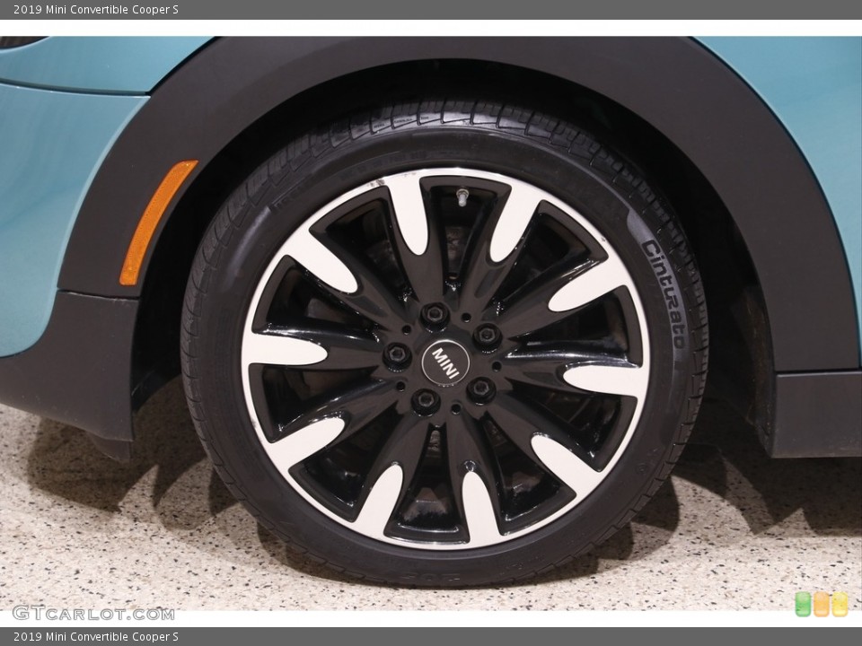 2019 Mini Convertible Cooper S Wheel and Tire Photo #142289671