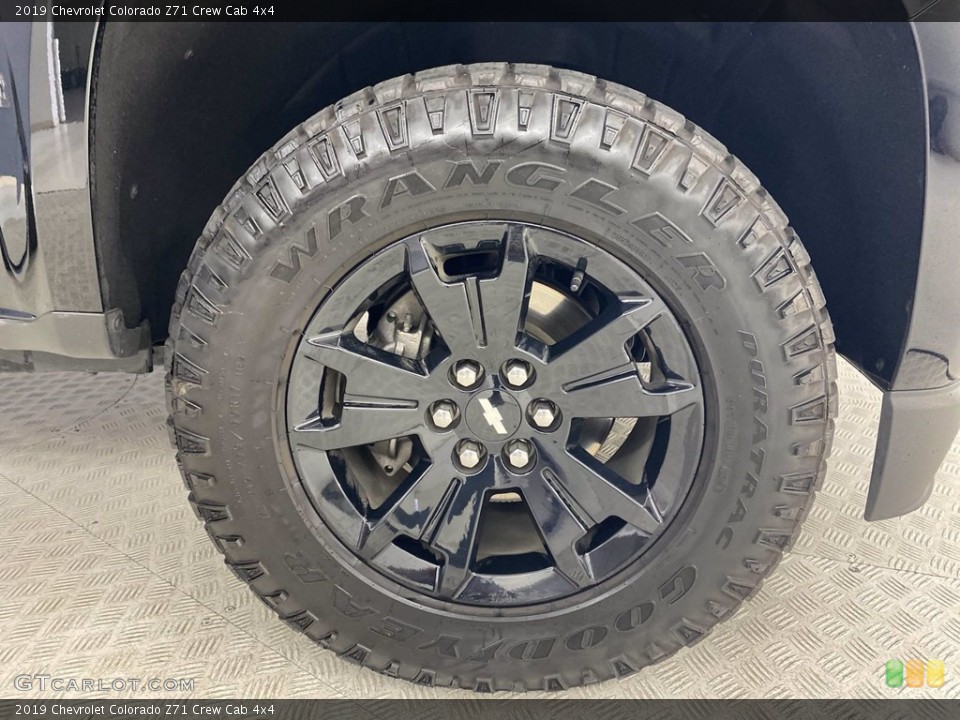 2019 Chevrolet Colorado Z71 Crew Cab 4x4 Wheel and Tire Photo #142308119